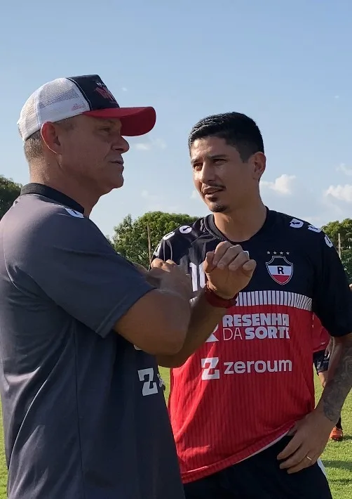 Felipe Pará se apresenta ao River-PI e realiza o seu primeiro treino