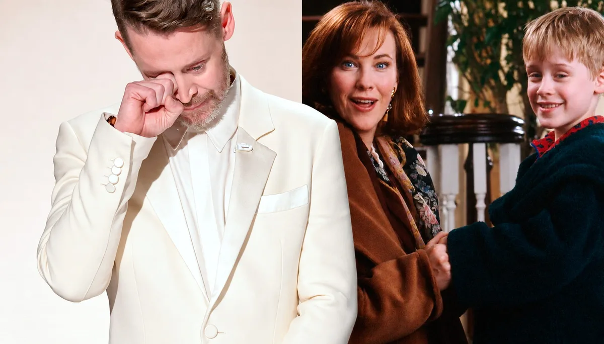 Macaulay Culkin se viene abajo en el escenario de los Premios Emmy y hace llorar a todos al recordar a Catherine O'Hara: "Era mi madre"