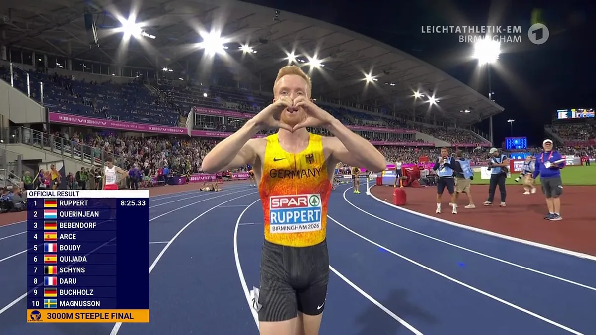 Und auch Bronze geht an uns - GOLD! Nächster deutscher Lauf-Triumph