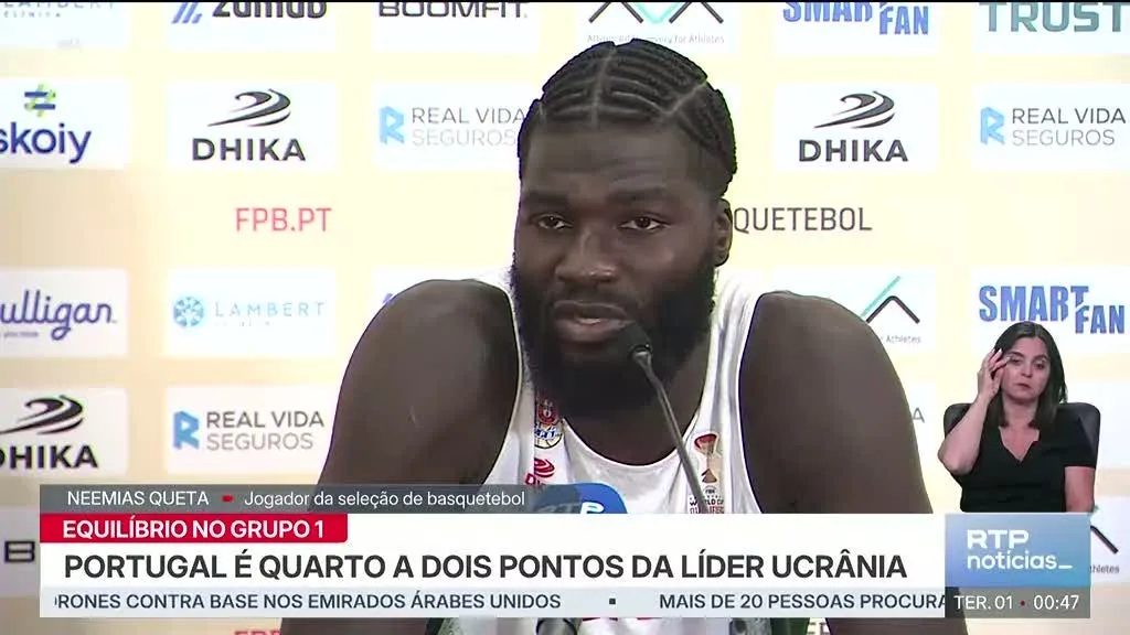 Seleção de Basquetebol tropeça perante a Geórgia na corrida ao Mundial