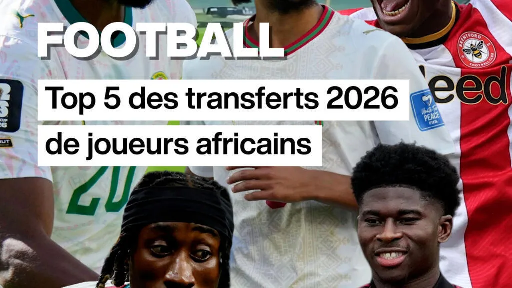 Football : Top 5 des transferts 2026 de joueurs africains