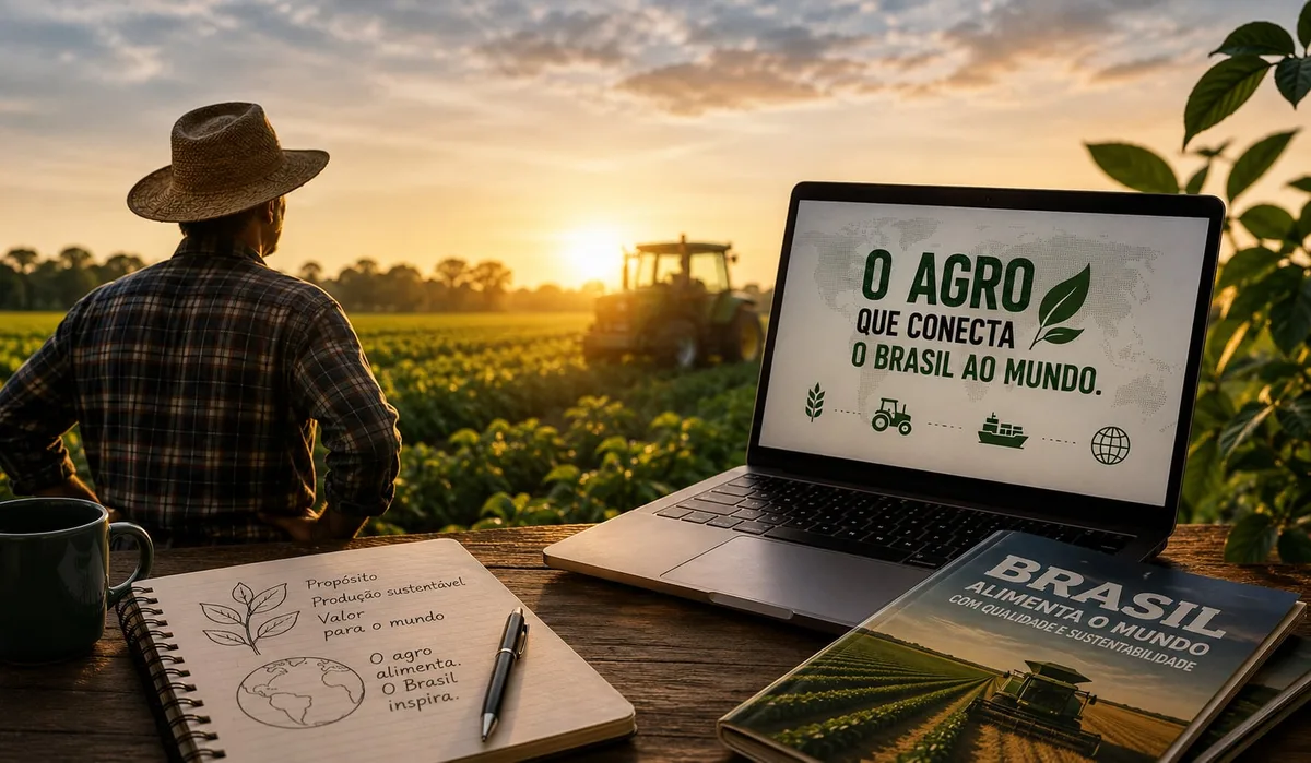 O agricultor e o publicitário