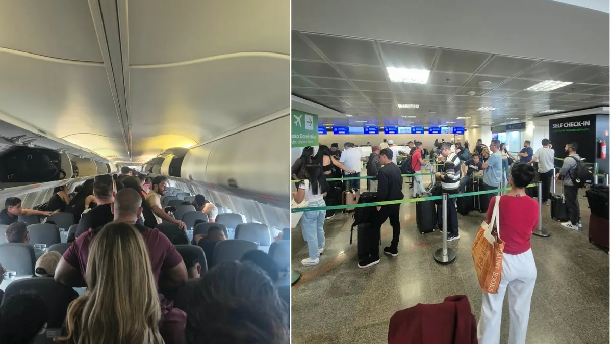 Voo de Brasília para RJ é cancelado por problemas técnicos