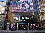 HMV to close 'unsustainable' Oxford Street store three years after reopening