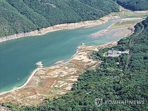 경북 영천 '심한 가뭄'…농업용 저수율 평년의 70% 수준