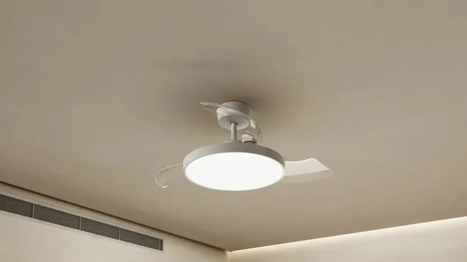 Xiaomi lança ventilador de teto inteligente com luz potente e 4 velocidades