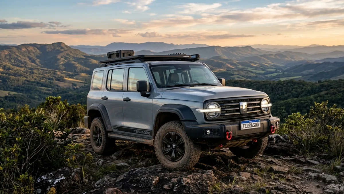 Apenas 300 unidades: 4×4 híbrido flex de R$ 350 mil entrega 394 cv, vence trechos alagados de 70 centímetros e acelera de 0 a 100 km/h em 6,8 segundos
