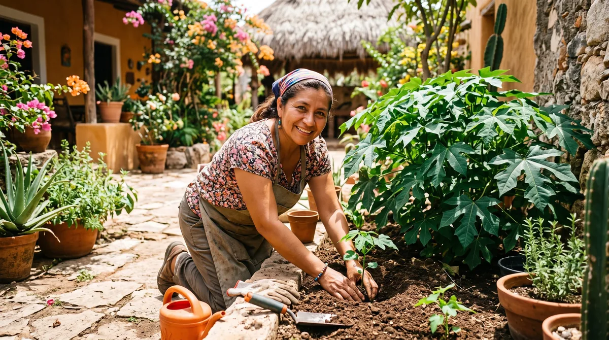 Chaya: la “espinaca maya” rica en hierro y fácil de cultivar en patios soleados