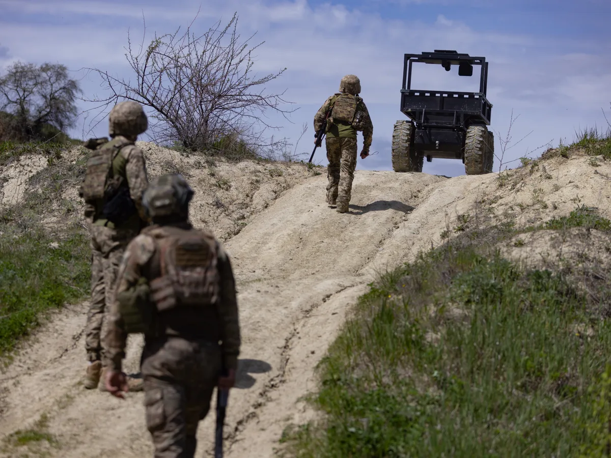 Ukraine's Operation Vivaldi counteroffensive is a proving ground for war robots