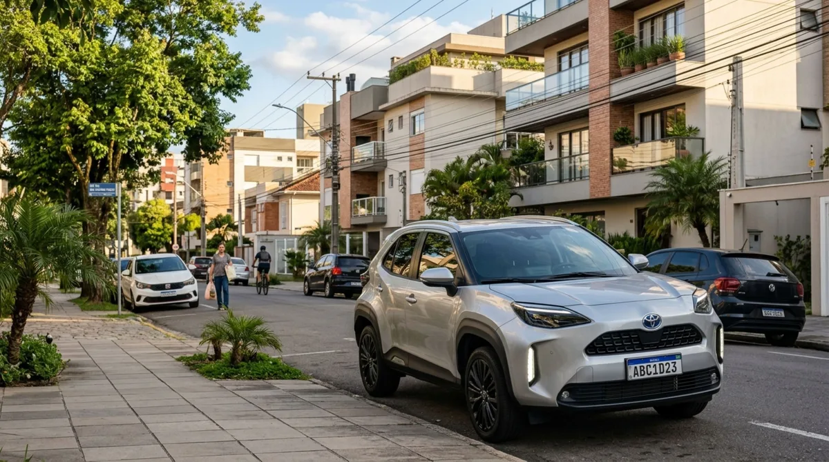 Com apenas 4,31 metros de comprimento, este SUV oferece até 400 litros de porta-malas e mantém mais de 20 cm entre o chão e a carroceria