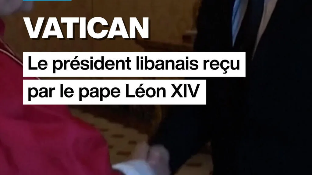 Le président libanais reçu par le pape Léon XIV