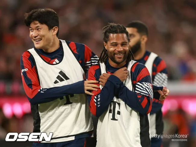 골골골골골골골! 김민재, 정우영과 '코리안 더비' 7-0 압승...'올리세 해트트릭' 바이에른, 우니온 꺾고 1위 도약