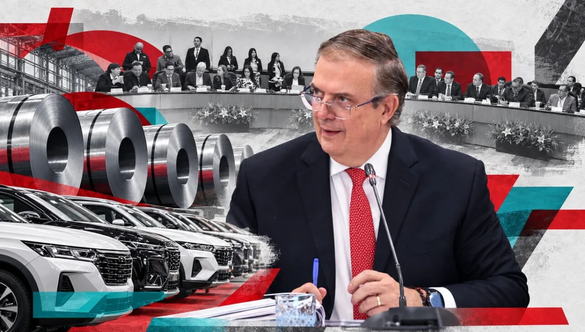 México logrará reducir aranceles al acero y autos en semanas o meses, asegura Ebrard