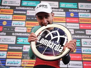 Paul Seixas becomes youngest winner of Tour of Lombardy at 20
