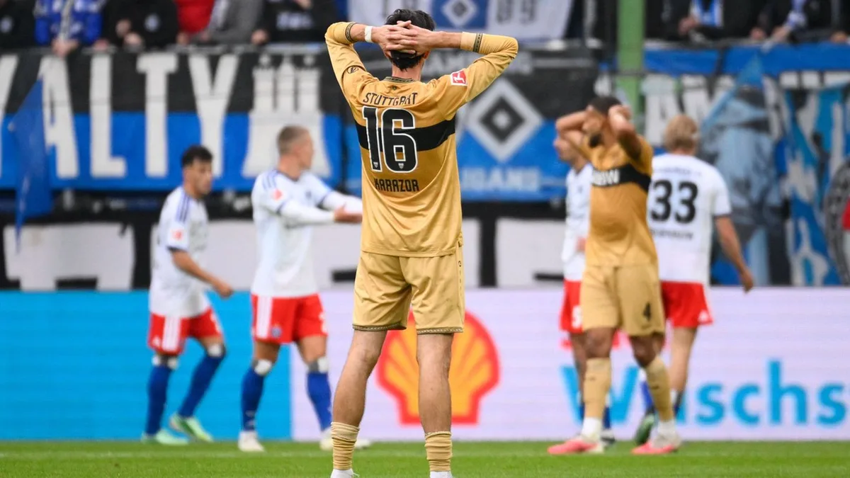 Fußball-Bundesliga: Stuttgarter Frust nach vergebenen Chancen in Hamburg