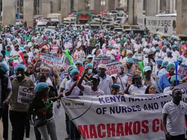 Kenya's nurses end six-week strike after signing deal with government
