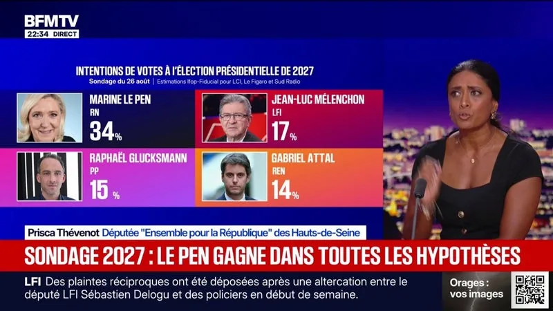 Présidentielle 2027: "Gabriel Attal est capable de déjouer les pronostics", affirme Prisca Thevenot