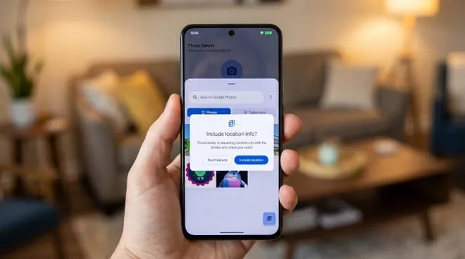 Usuários de Android ganham controle total sobre dados ocultos ao enviar imagens