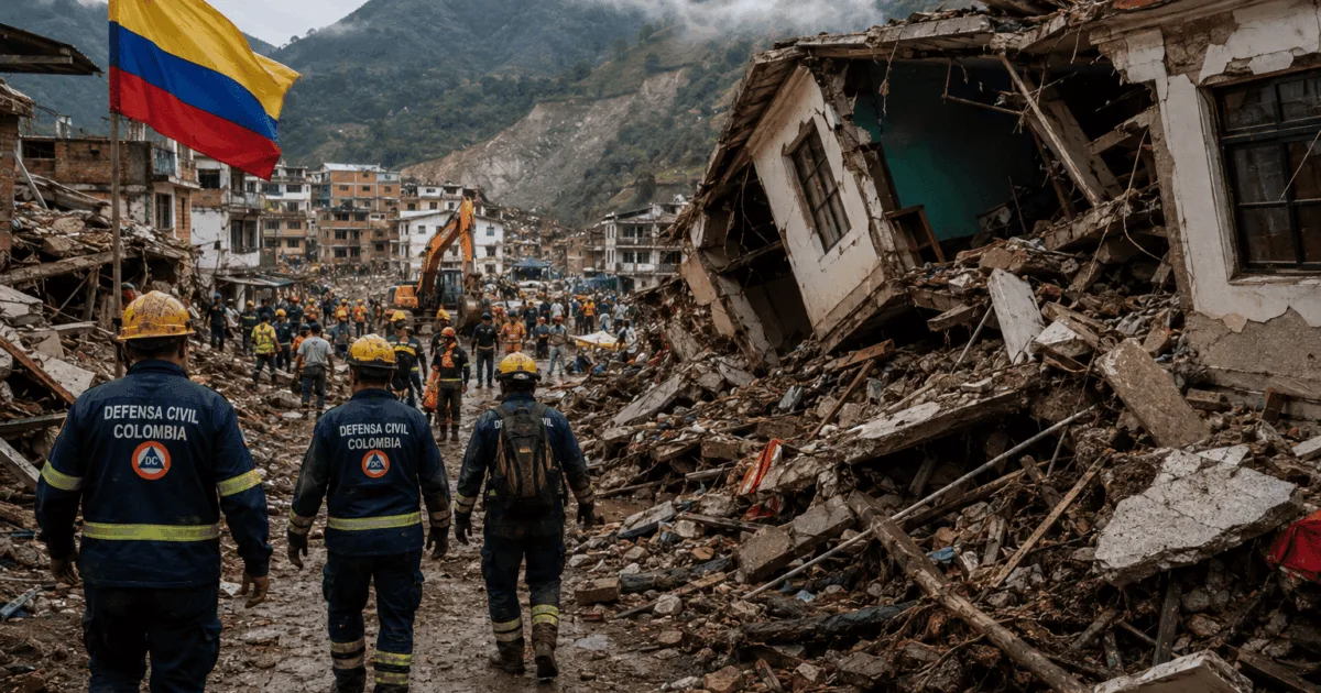 Mortos por terremoto na Colômbia sobem para 294