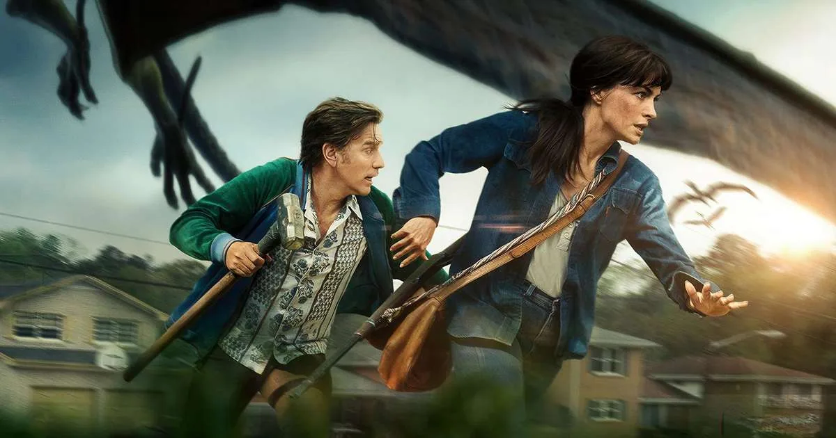 'O Fim da Rua' leva dinossauros para o subúrbio e resgata espírito do cinema-pipoca dos anos 90