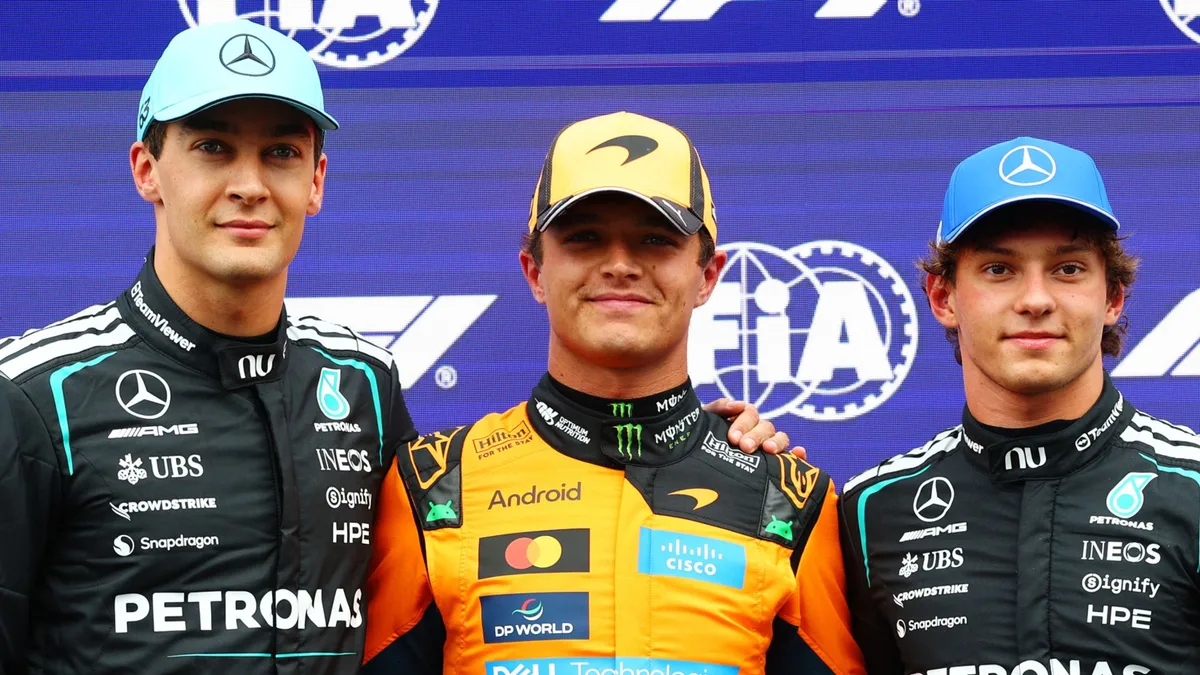 Dutch GP: Norris starts on pole from Russell and Antonelli LIVE!