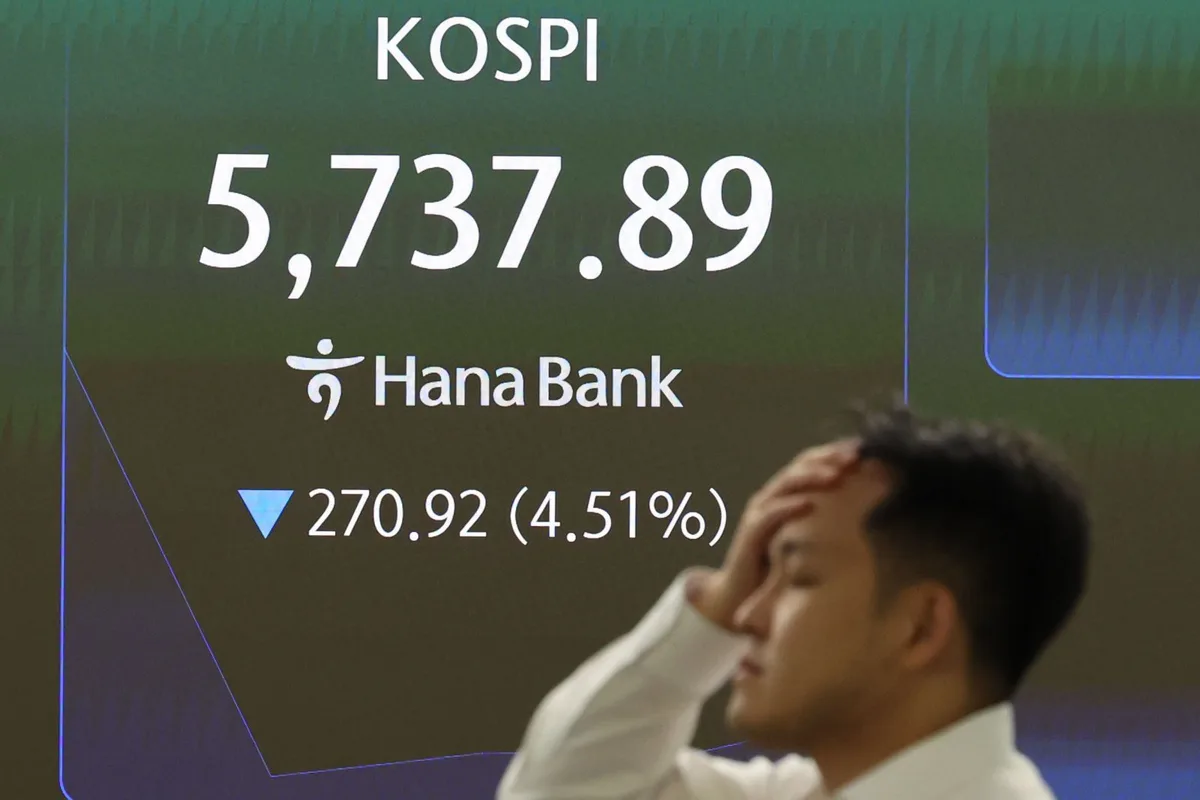 코스피 시총 일주일새 1000조 증발…공포지수 18% 급등 ‘패닉장’