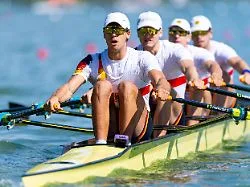 "Geiles Rennen!": Deutscher Doppel-Vierer holt WM-Silber