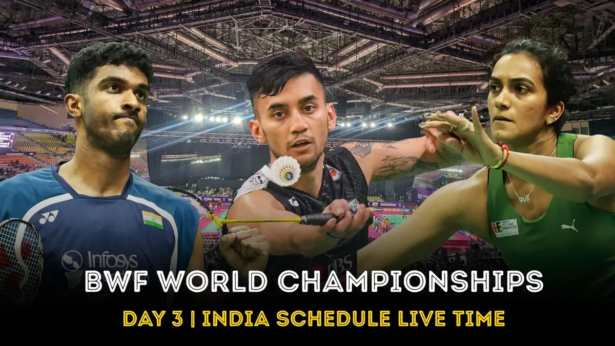 BWF Worlds Day 3 Order of play: India schedule, match timings on August 19