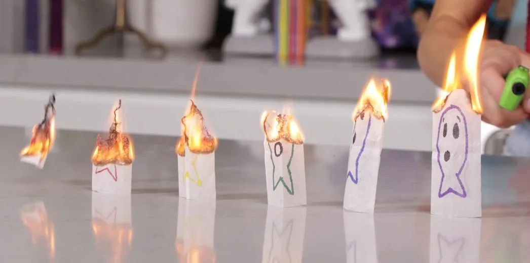 Experimento viral de "fantasminha de papel" surpreende crianças; entenda como funciona