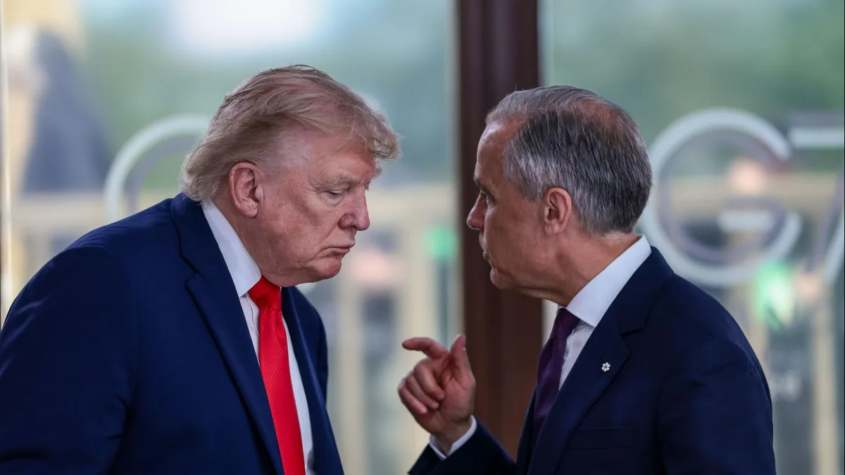 Handelsstreit zwischen USA und Kanada: Trumps Zölle, Carneys Härte