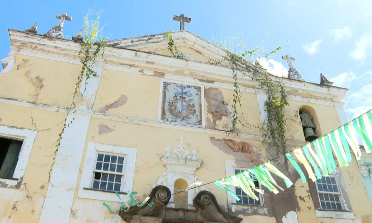 MPF entra com ação na Justiça para evitar desabamento de igreja no Centro Histórico de Salvador