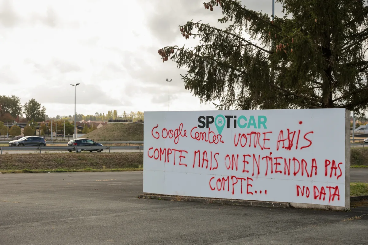Mobilisation du 17 octobre : près de Châteauroux, les datas centers de la colère