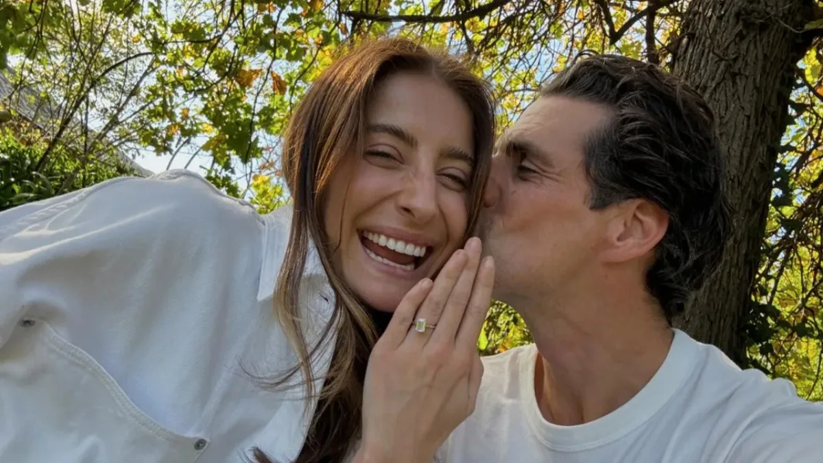 Andy Lee and Rebecca Harding wed in New York surrounded by Hamish Blake, Zoë Foster Blake, Dan Christian