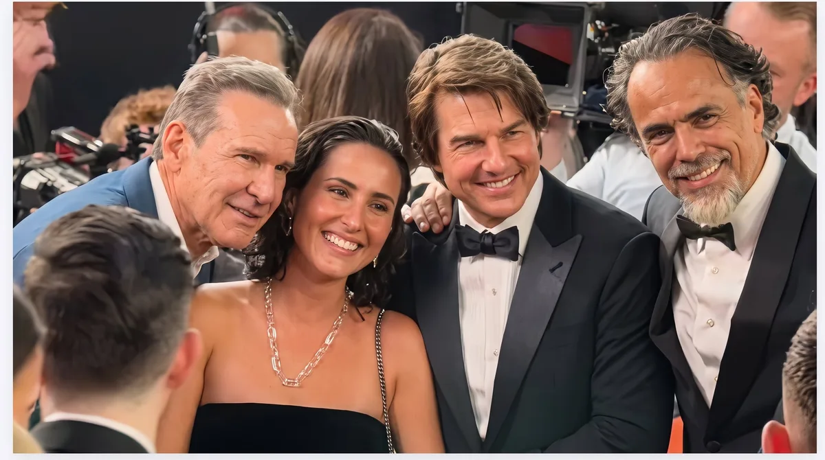 Tom Cruise elogió a la hija de Alan Tacher en plena alfombra roja y desató la emoción del conductor