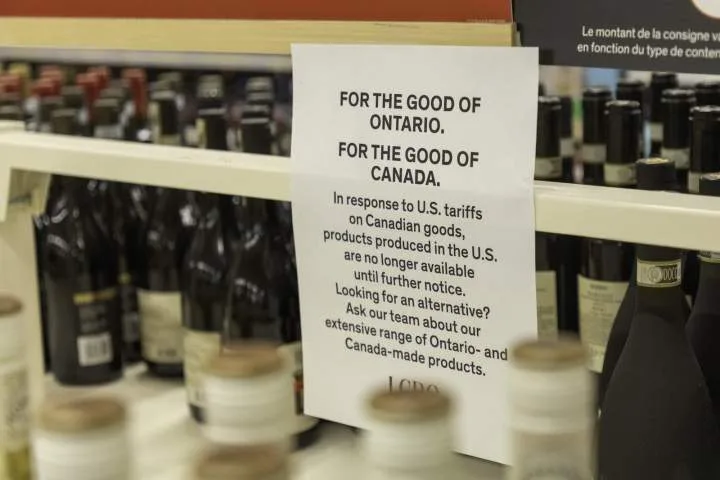 Some Ontario wineries say bring back U.S. wines, if it eases tariffs