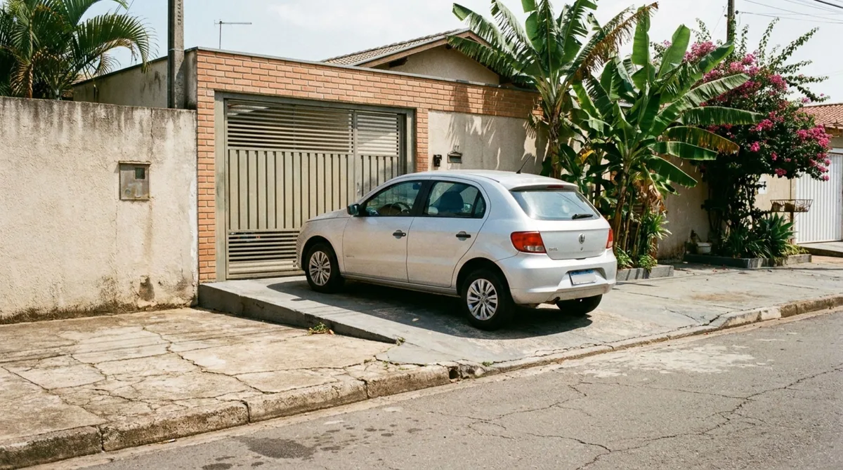 Motorista estaciona na frente da própria garagem para deixar as outras vagas livres e descobre quando pode ser multado