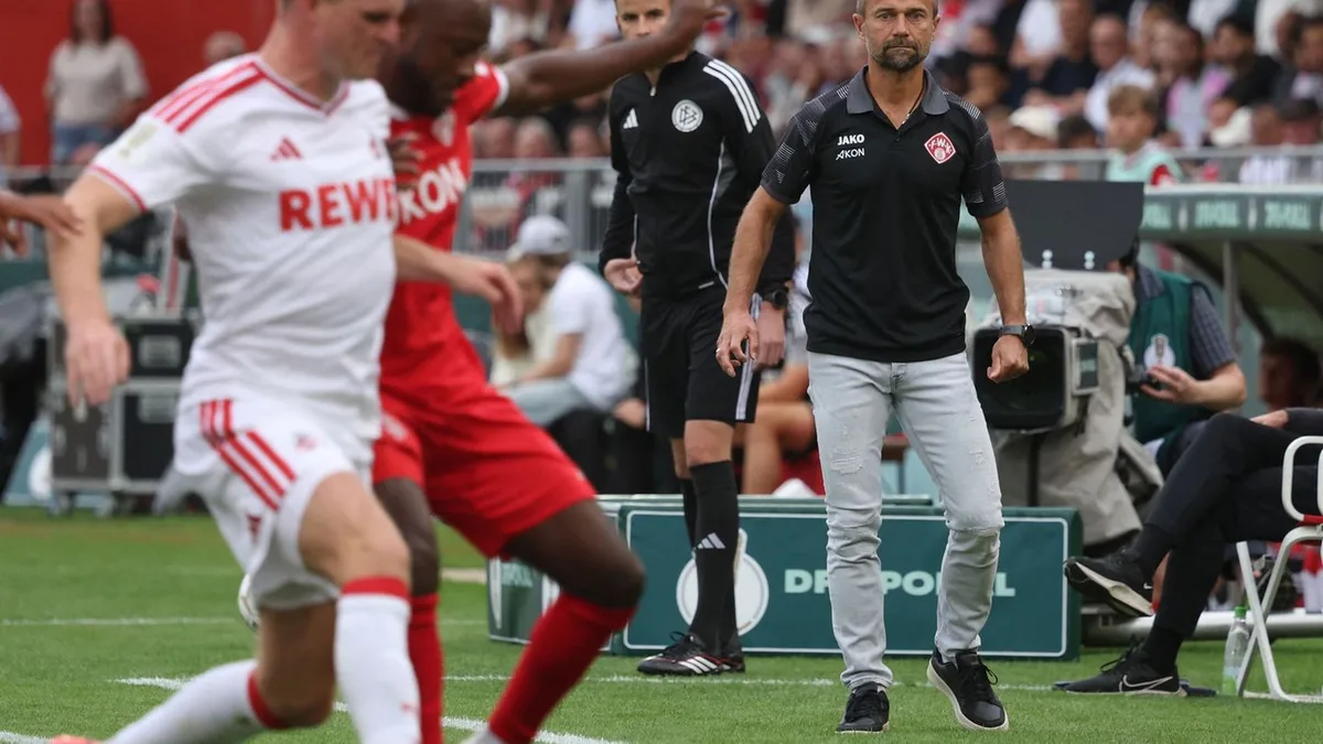 Knappes Aus gegen Köln: Würzburger Kickers nach DFB-Pokal-Fight „riesig enttäuscht“