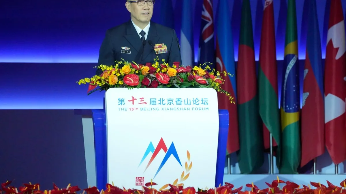 Xiangshan Forum: China’s defence chief on security in a fragile world – as it happened