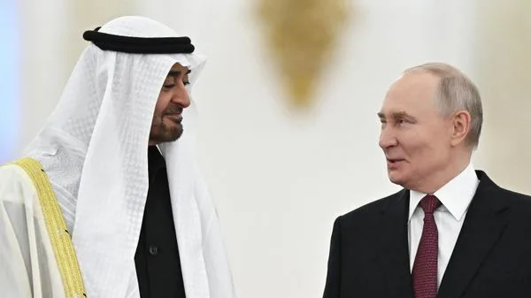 Putin Holds Telephone Conversation With President of UAE - Kremlin