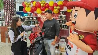 Pinturas Coloreal celebra la primera entrega de premios de su promoción “¡Destapa y Gana!”