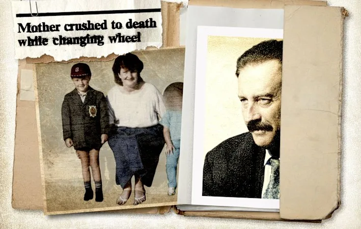 Ron Crawford hired a hitman to kill his wife – and got away with it