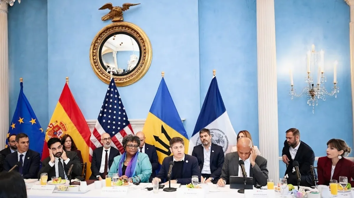 Desde Nueva York, Kicillof volvió a cuestionar el programa económico de Milei: “Es una verdadera catástrofe”