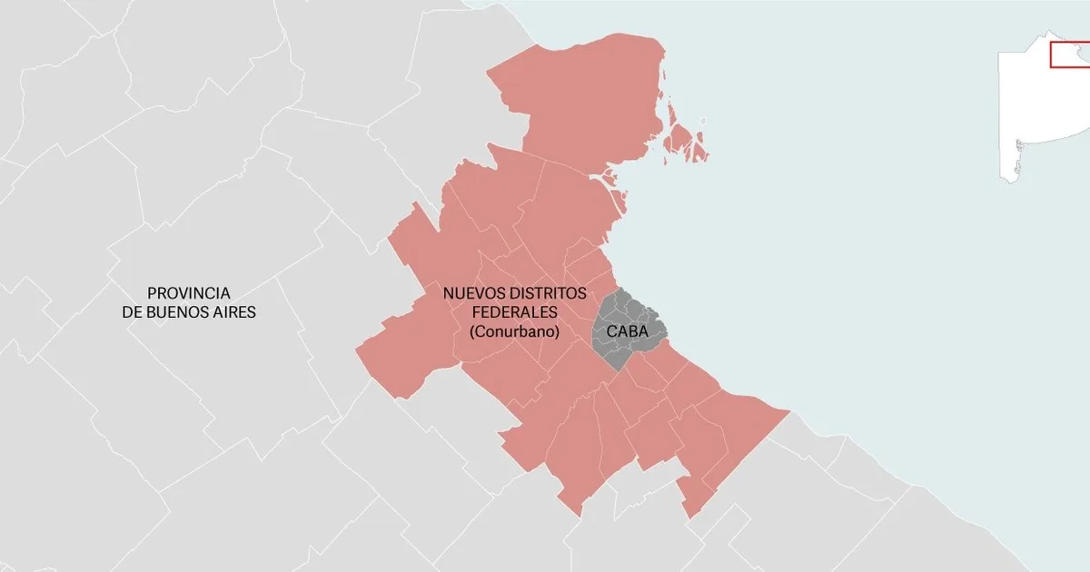 Cómo es el plan para separar al Conurbano de la provincia de Buenos Aires: 27 municipios sin gobernador, quita de Ingresos Brutos y custodia de Gendarmería