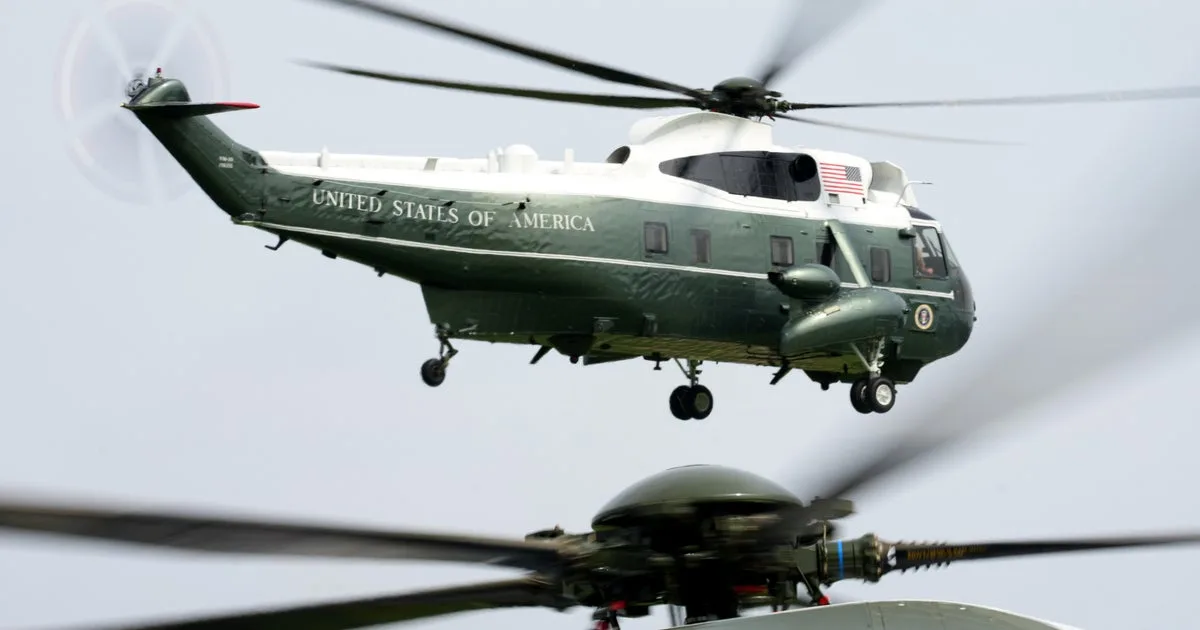 Marine One has trouble communicating with air traffic control again