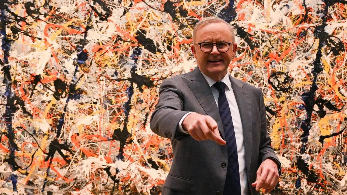 Controversial artwork takes up pole position in west
