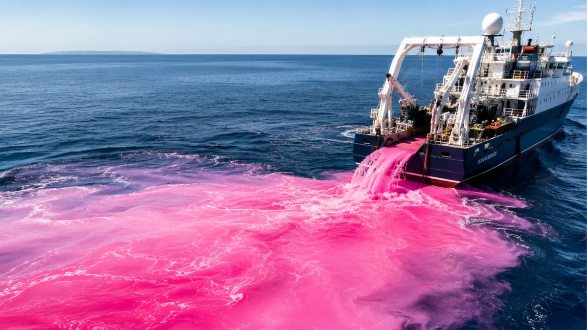 Cientistas despejaram milhares de litros de soda cáustica no mar em teste inédito sobre o combate prático à acidez dos oceanos