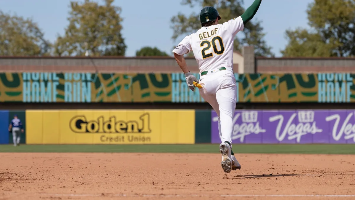 Gelof and Butler each hit two-run homers to lead the A's over the Rangers 5-2