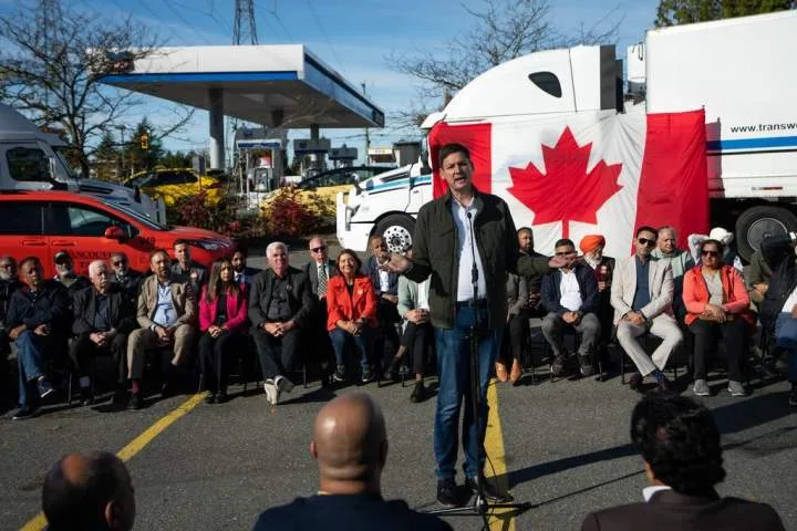BC party leaders campaign on transit, the Massey Tunnel and safety