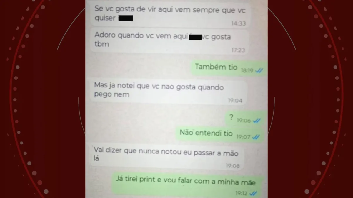 Homem de 69 anos é preso depois de assediar vizinha de 12 anos na casa dele, no Paraná: 'Vou falar com a minha mãe'