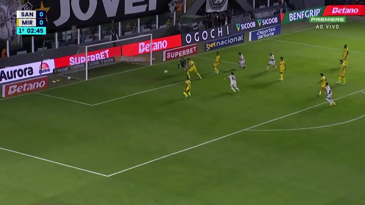 Melhores momentos: Santos 1 x 1 Mirassol pelo Brasileiro
